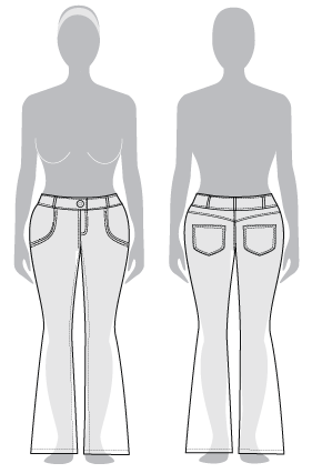 jeans for hourglass body